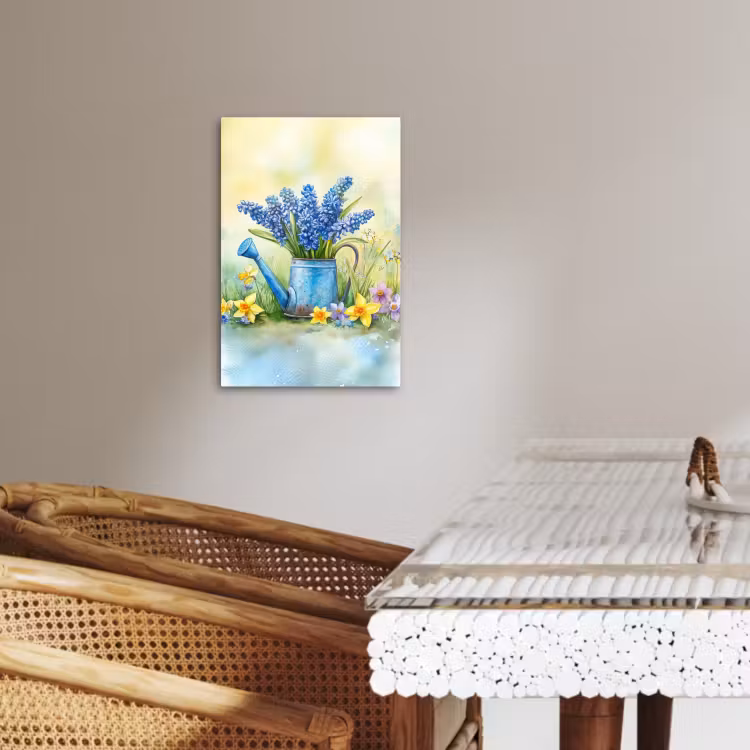 Lienzos decorativos - Regadera - Lavanda - Flores — 3