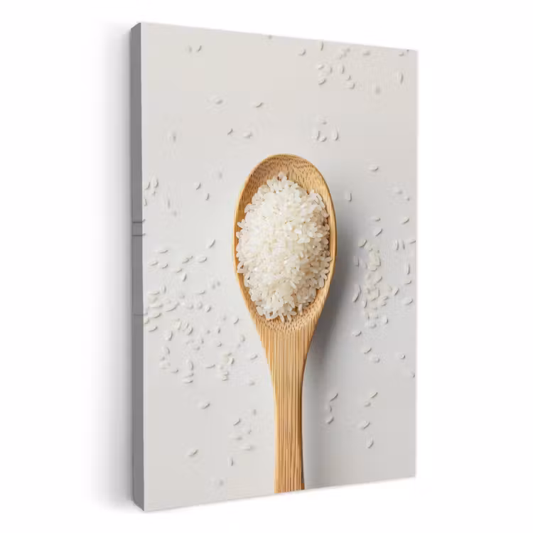 Lienzos decorativos - Madera - Cuchara - Arroz — 2