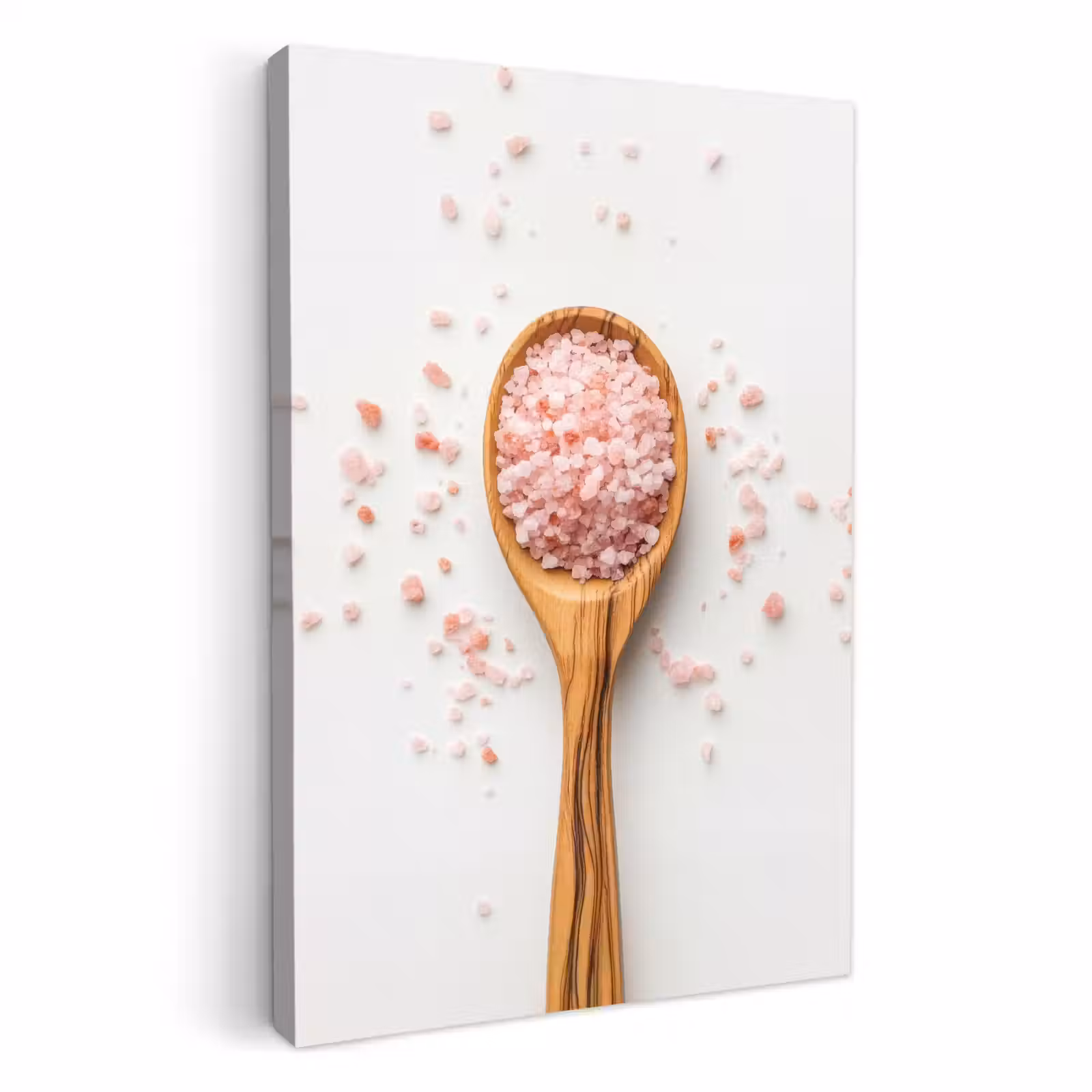 Lienzos decorativos - Cuchara - Sal - Rosa — 1