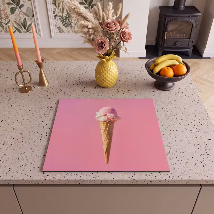 Protector de inducción - Cuerno - Pala de helado - Rosa — 3