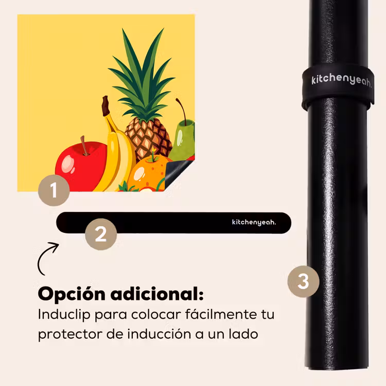 Protector de inducción - Frutas - Ilustración - Colorido — 8