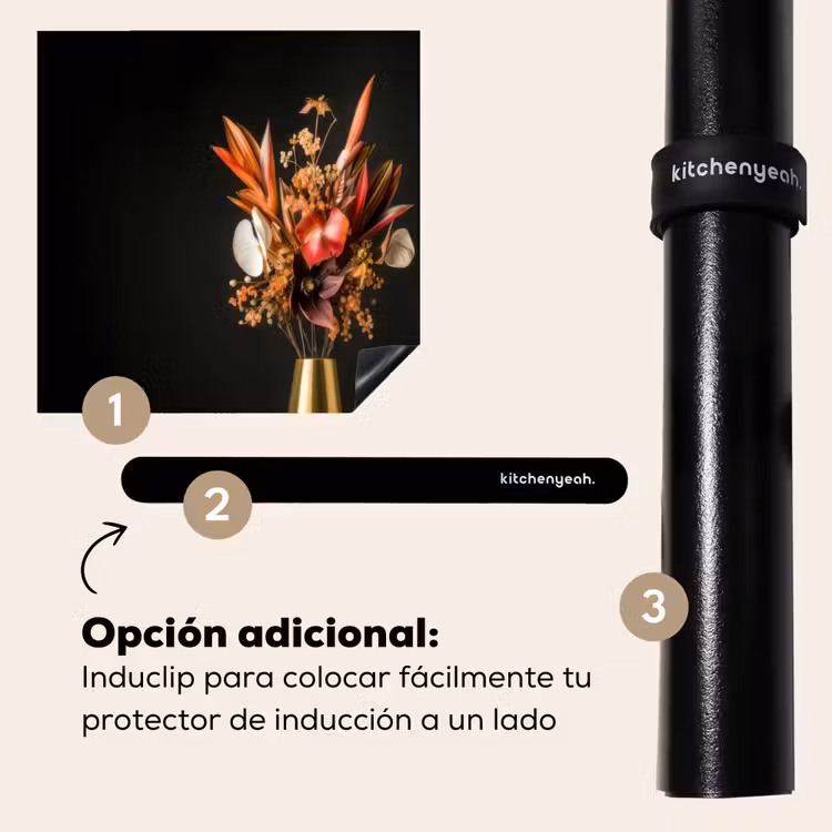 Protector de inducción - Exótico - Ramo - Jarrón - Oro — 8