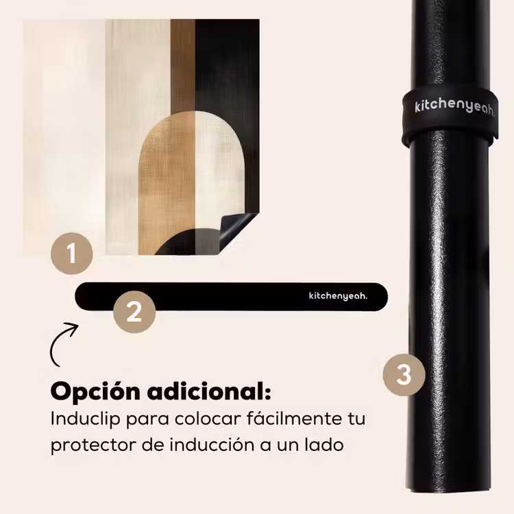 Protector de inducción - Geométrico - Formas - Blanco — 8