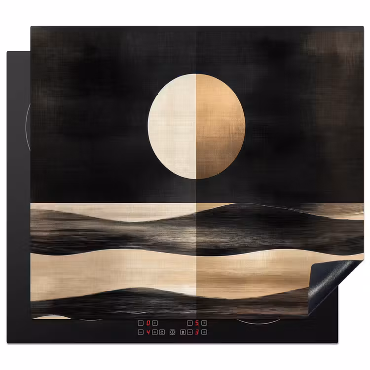 Protector de inducción - Luna - Círculo - Oro — 1