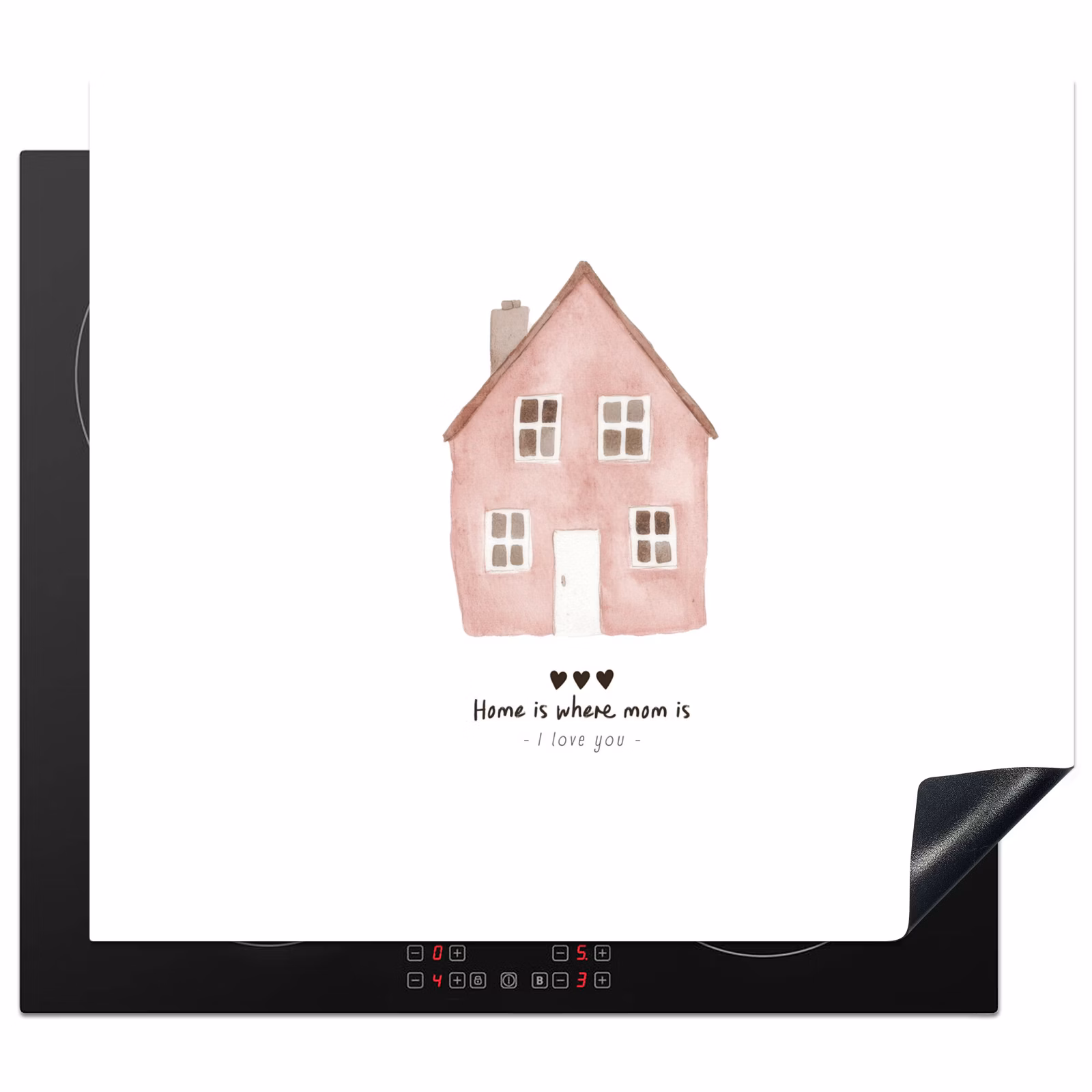 Protector de inducción - Cabaña - Rosa - Cita - Madre — 1