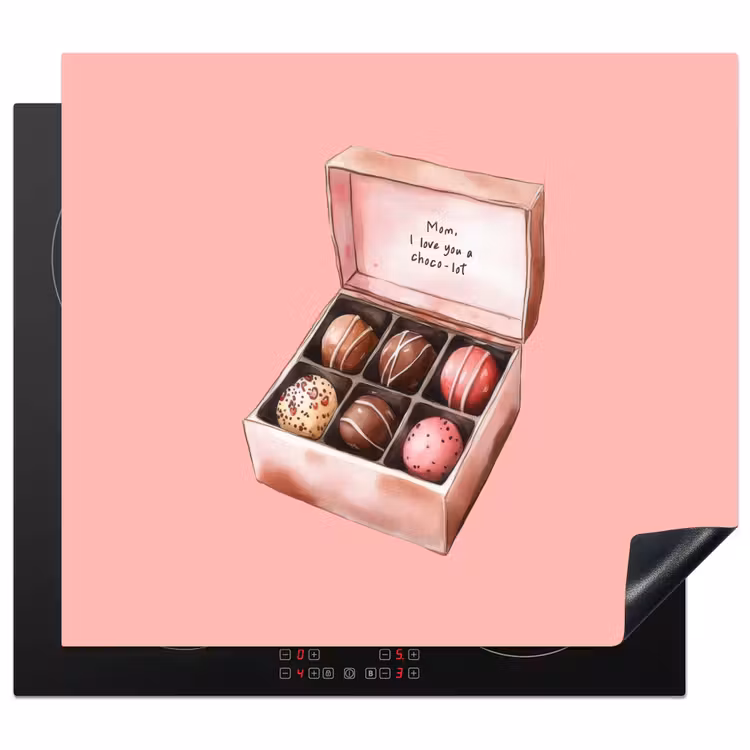 Protector de inducción - Caja - Bombones - Amar - Texto — 1