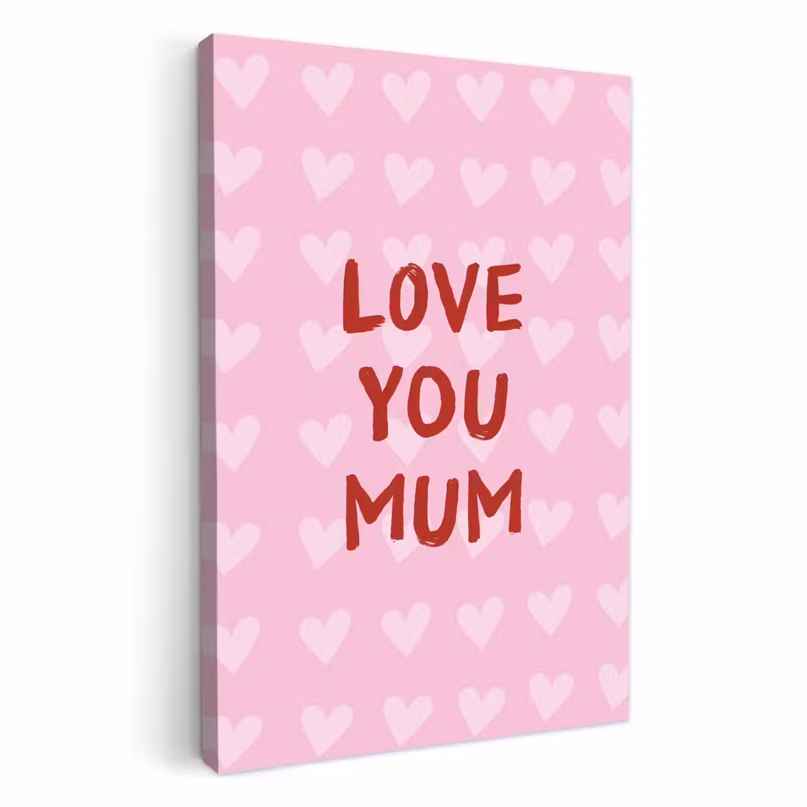 Lienzos decorativos - Amor - Cita - Madre - Rojo — 1
