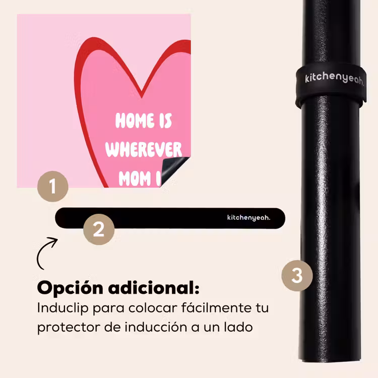 Protector de inducción - Cita - Madre - Rosa — 8