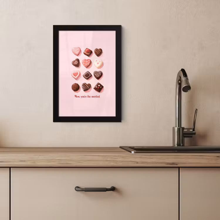 Cuadros enmarcados - Bombones - Con forma de corazón - Dearest — 4