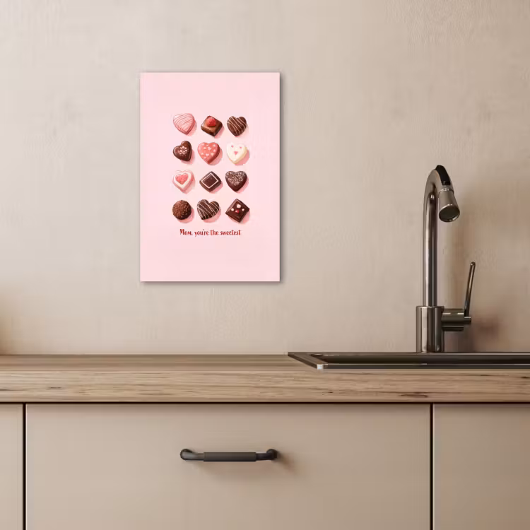 Lienzos decorativos - Bombones - Con forma de corazón - Dearest — 2