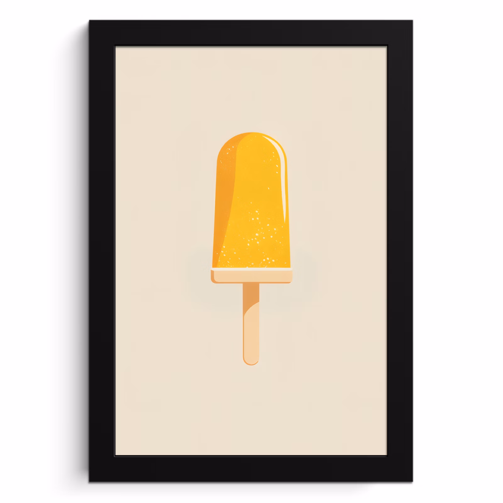 Cuadros enmarcados - Naranja - Palo - Helado de agua — 1