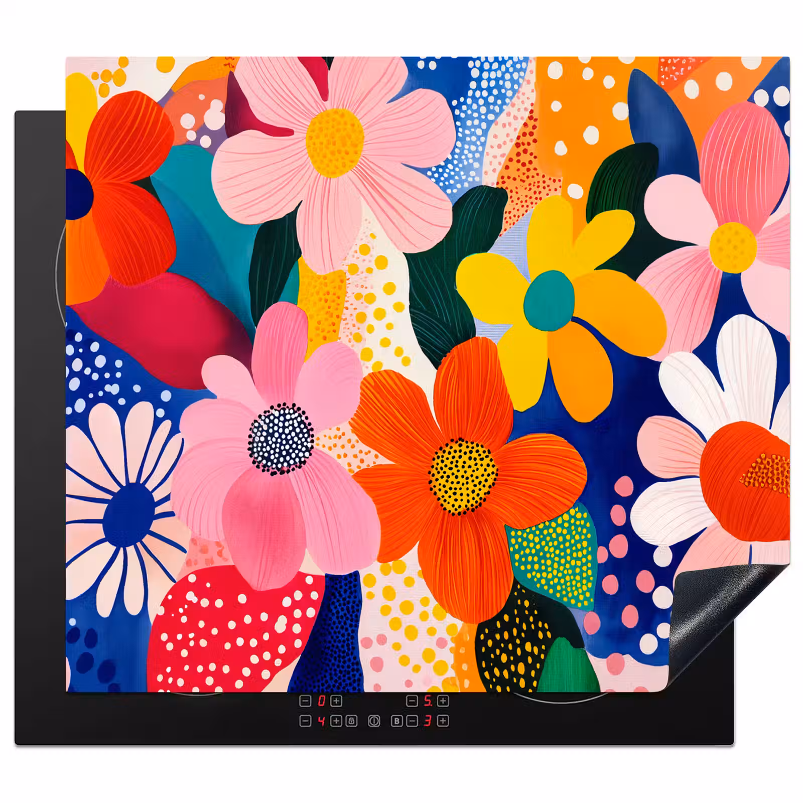 Protector de inducción - Flores - Colorido - Lunares — 1