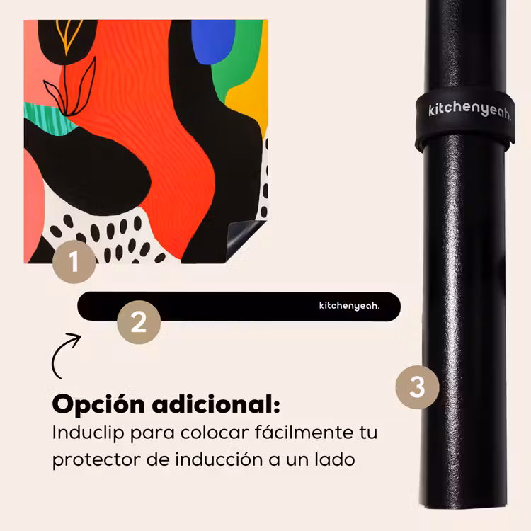 Protector de inducción - Abstracto - Formas - Colores - Puntos — 8