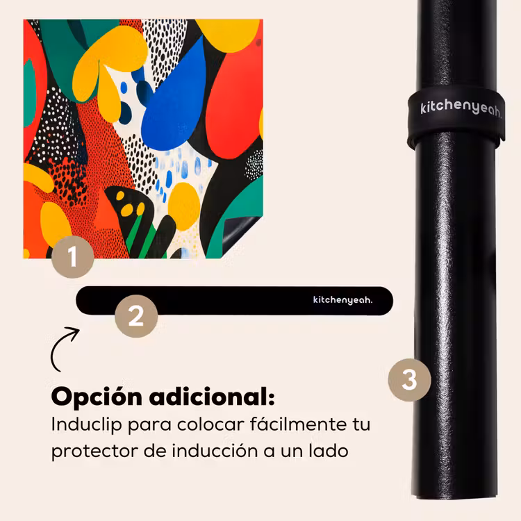 Protector de inducción - Abstracto - Plantas - Formas - Colorido — 8