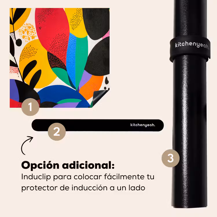 Protector de inducción - Formas - Puntos - Colorido — 8