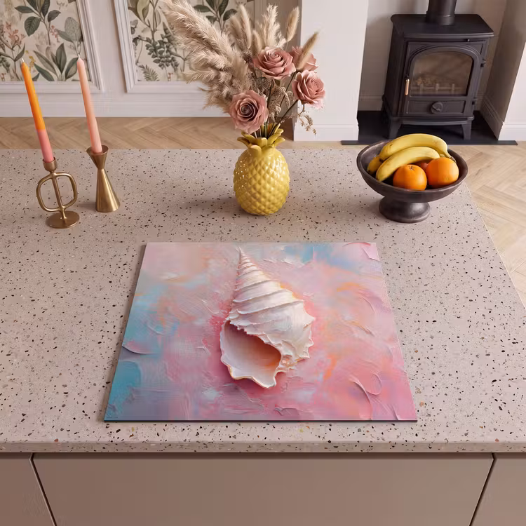 Protector de inducción - Concha - Pastel - Rosa — 3