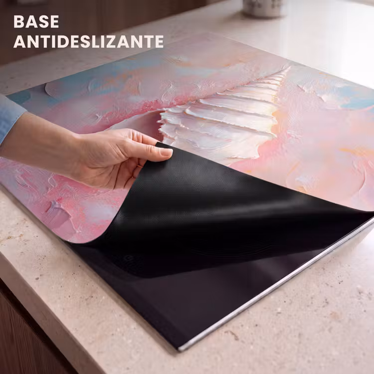 Protector de inducción - Concha - Pastel - Rosa — 6