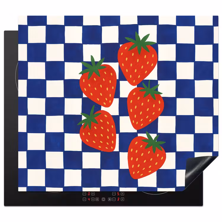 Protector de inducción - Bloqueado - Azul - Fresa — 1