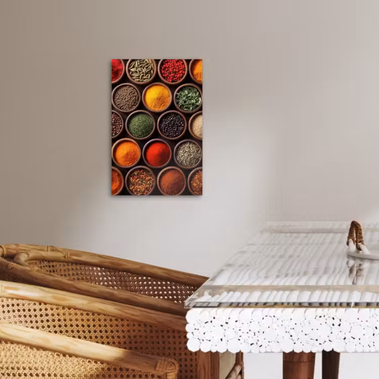 KitchenYeah - Cocina - Lienzo - Bandejas - Madera - Hierbas - Colorido — 4