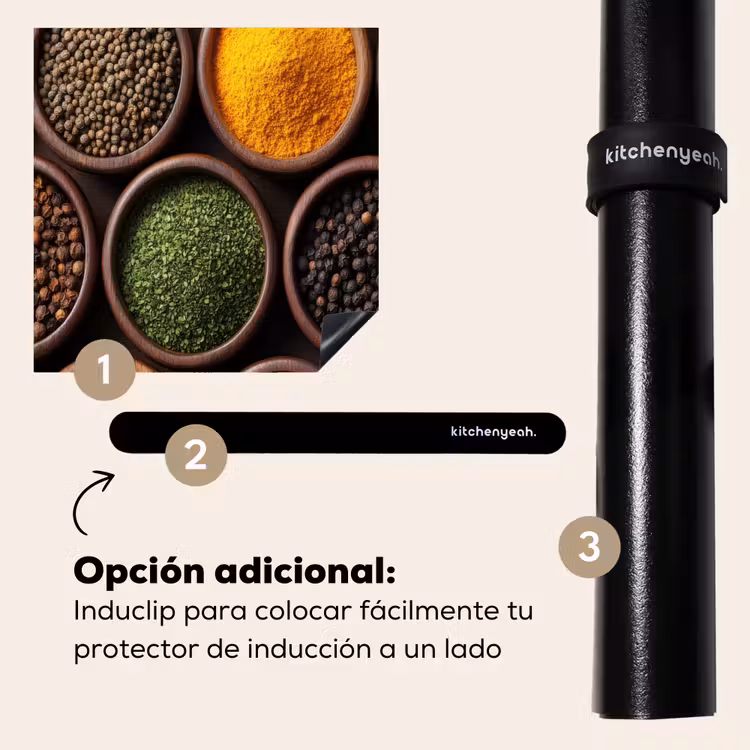 Protector de inducción - Bandejas - Madera - Hierbas - Colorido — 8