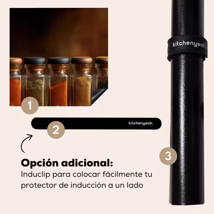Protector de inducción - Tarros - Hierbas - Especias - Cereales — 8