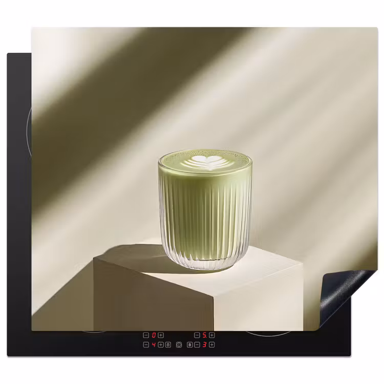 Protector de inducción - Matcha - Vidrio - Verde - Minimalista — 1