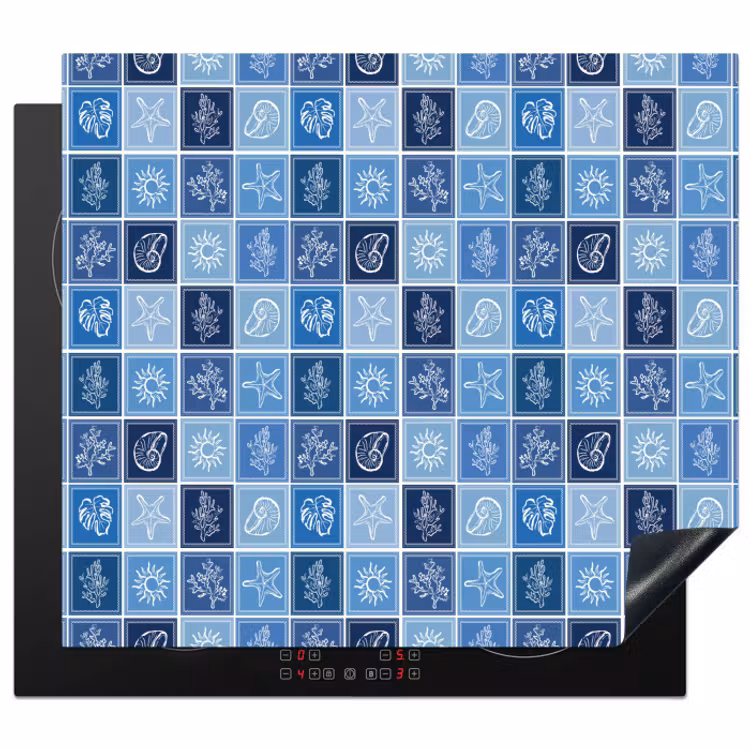 Protector de inducción - Nostalgico - Costiero - Estate - Blu — 1