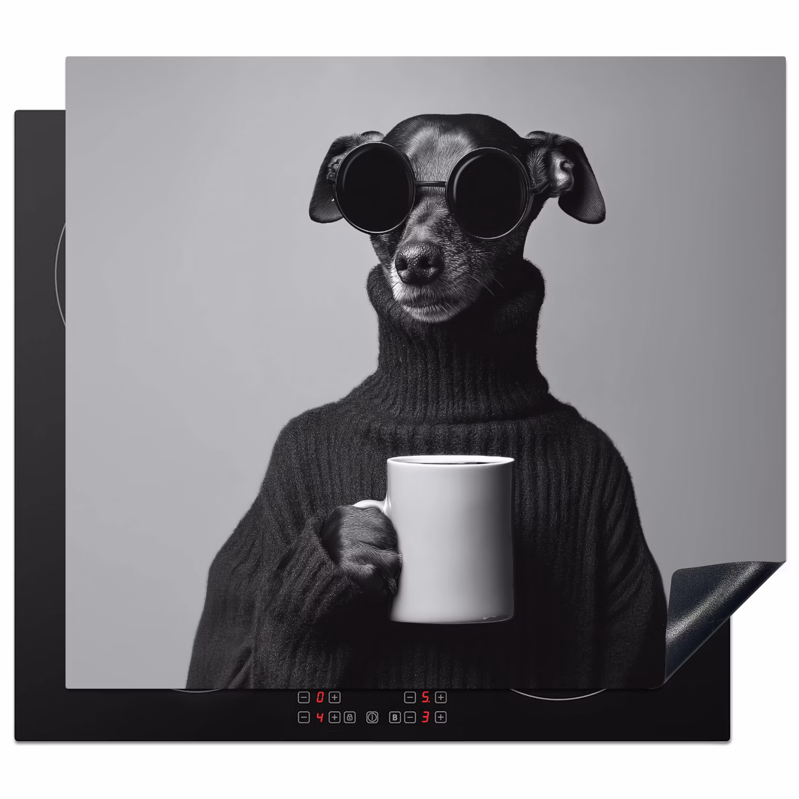 Protector de inducción - Dolcevita - Cane - Occhiali - Tazza — 1