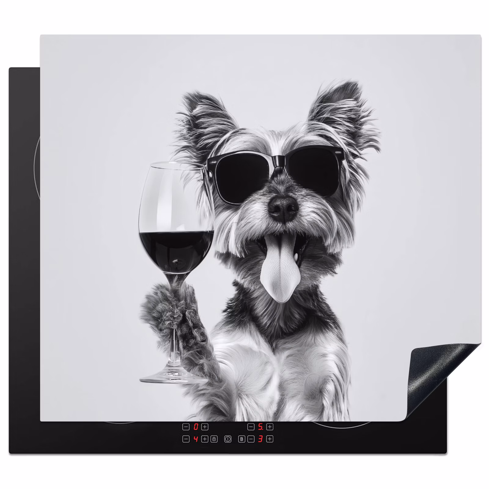 Protector de inducción - Cane - Bicchiere da vino - Occhiali da sole - Entusiasta — 1