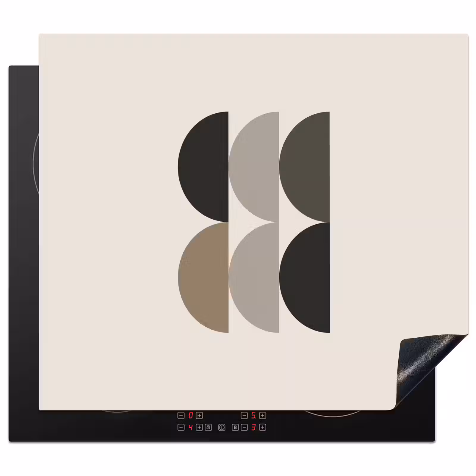 Protector de inducción - Mezzi cerchi - Toni della terra - Grafica — 1
