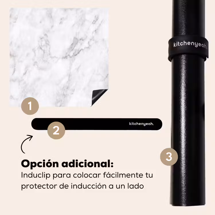 Protector de inducción - Classico - Marmo - Venature - Grigio — 8