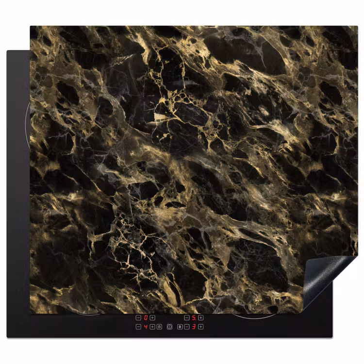 Protector de inducción - Cristallo - Oro - Nero - Marmo — 1