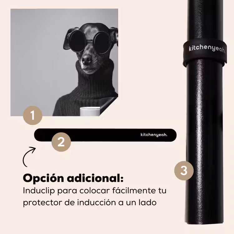 Protector de inducción - Dolcevita - Cane - Occhiali - Tazza — 8