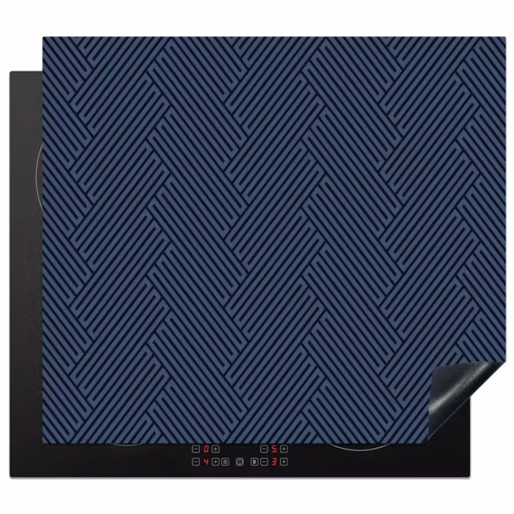 Protector de inducción - Nero - Blu - Fantasia - Strisce — 1