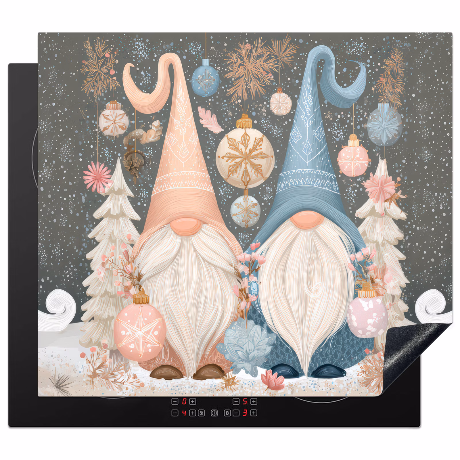 Protector de inducción - Navidad - Gnomos - Pastel — 1