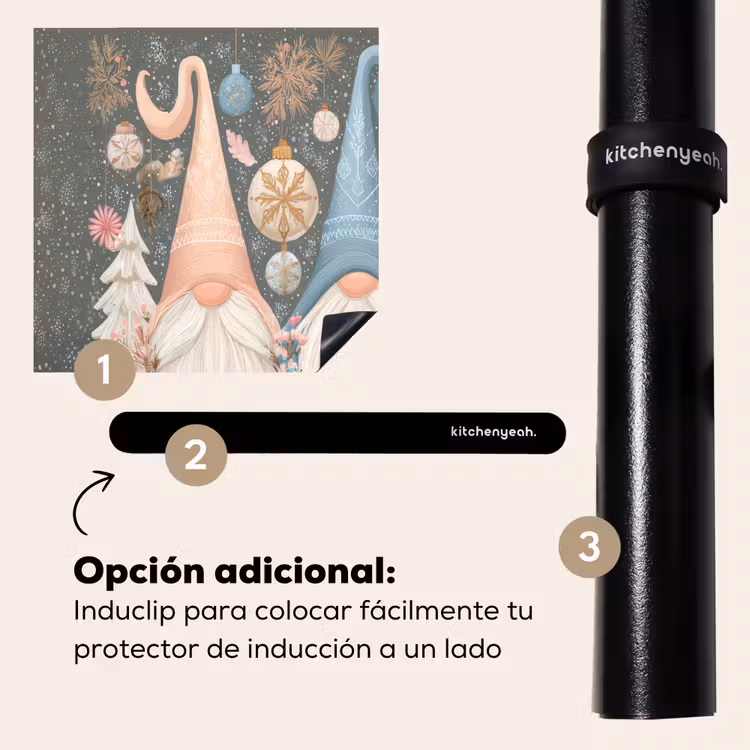 Protector de inducción - Navidad - Gnomos - Pastel — 8