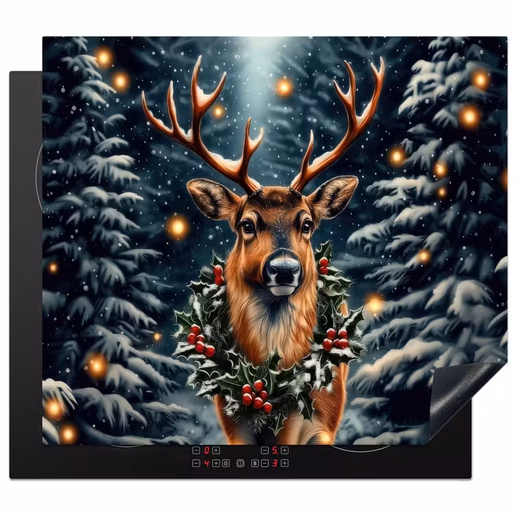 Protector de inducción - Navidad - Magia - Bosque - Colorido — 1