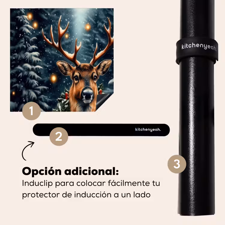 Protector de inducción - Navidad - Magia - Bosque - Colorido — 8