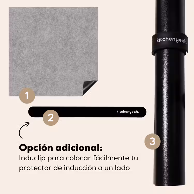 Protector de inducción - Hormigón - Antiguo - Patrón — 8