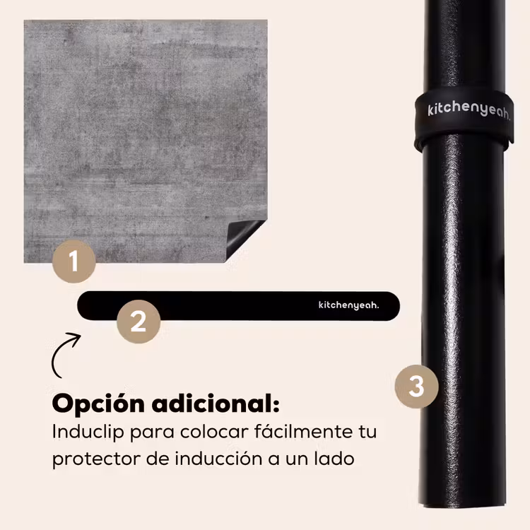 Protector de inducción - Hormigón - Patrón - Antiguo — 8