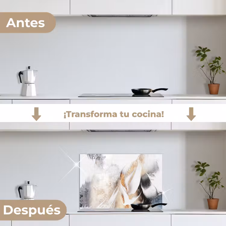 Salpicaderos de cocina - Abstracto - Oro - Diseño - Lujo — 7