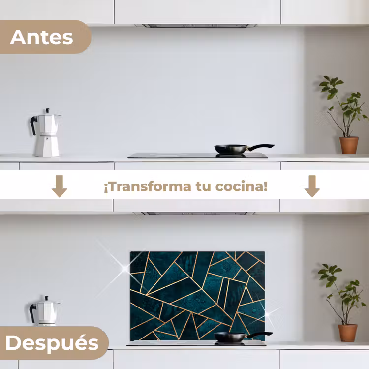 Salpicaderos de cocina - Piedras - Oro - Lujo - Patrones - Abstracto — 7