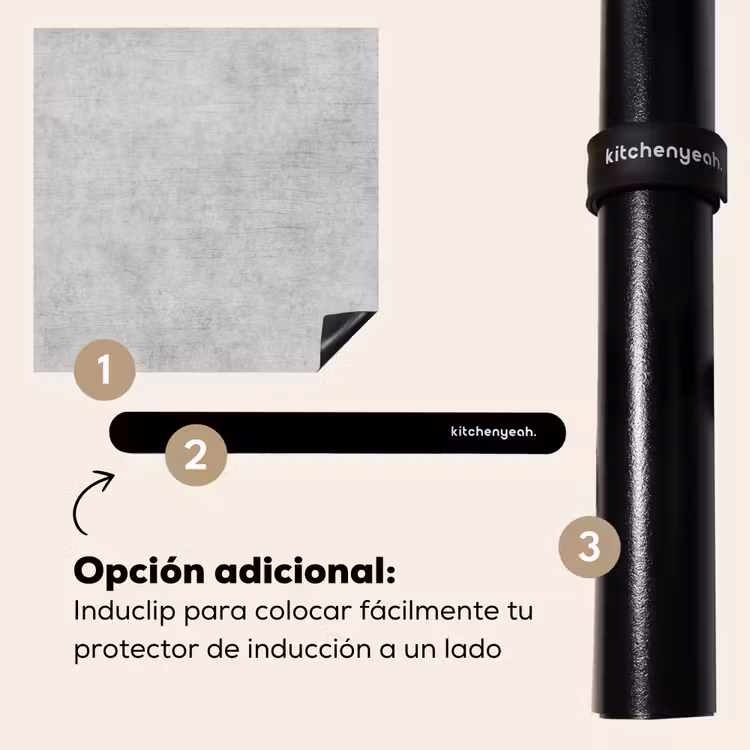 Protector de inducción - Hormigón - Gris - Industrial - Patrón — 8