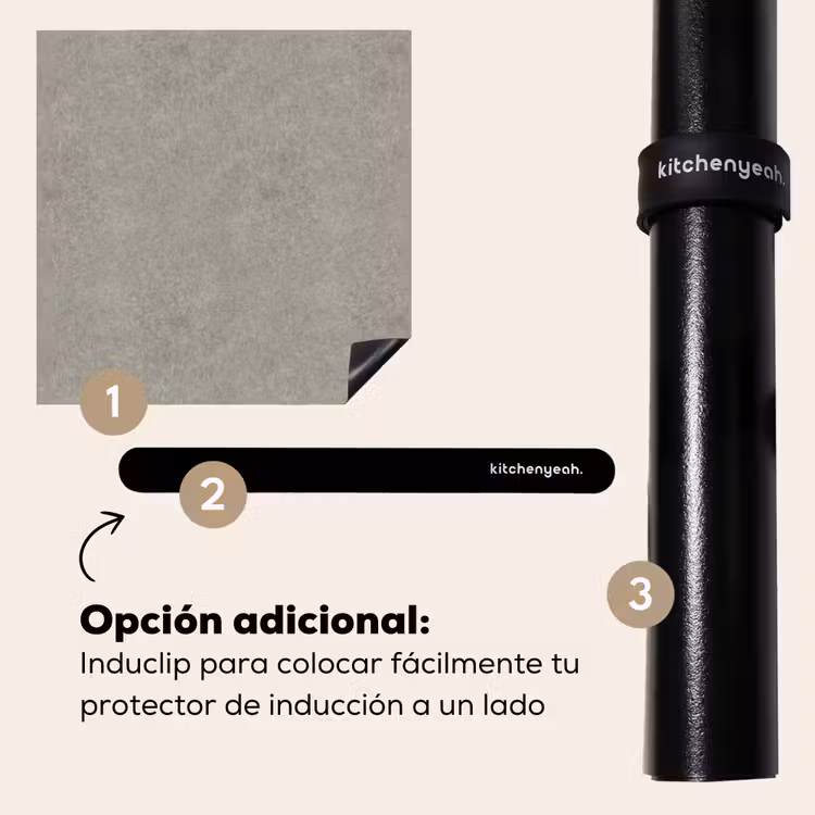 Protector de inducción - Hormigón - Gris - Patrones - Industrial — 8
