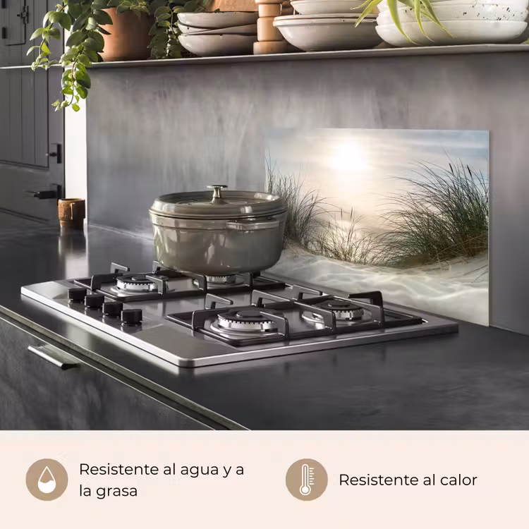 Salpicaderos de cocina - Arena - Hierba - Sol — 2