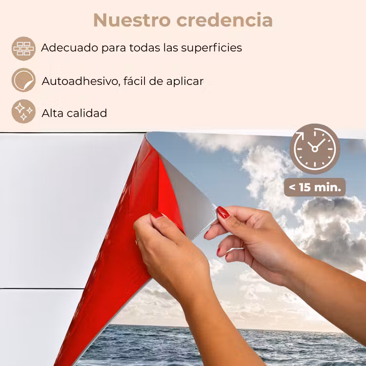 Salpicaderos de cocina - Mar - Nubes - Alemania — 4