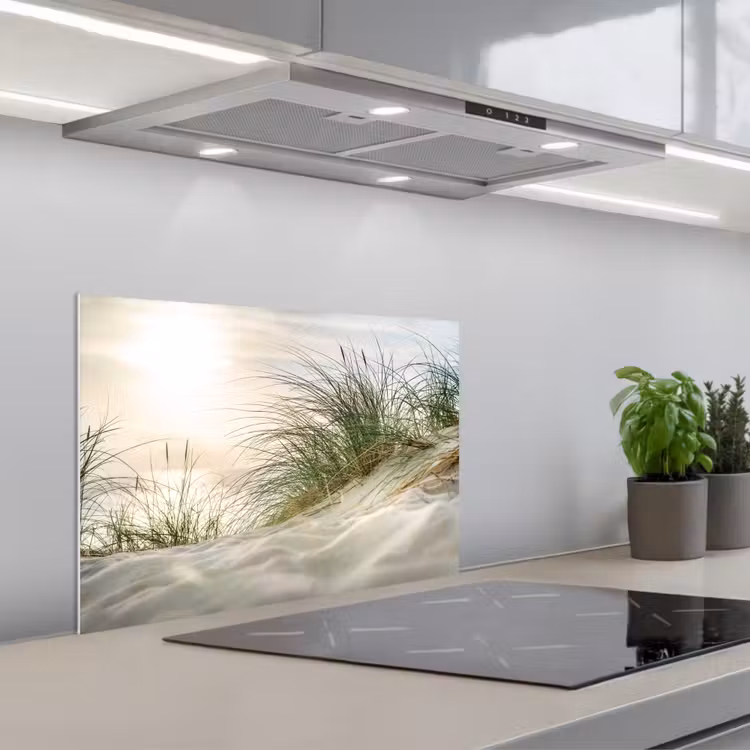 Salpicaderos de cocina - Dunas - Islas Wadden - Agua — 1