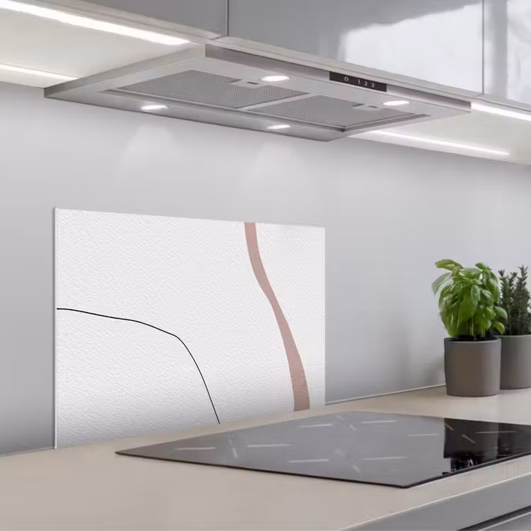 Salpicaderos de cocina - Línea - Pastel - Diseño — 1