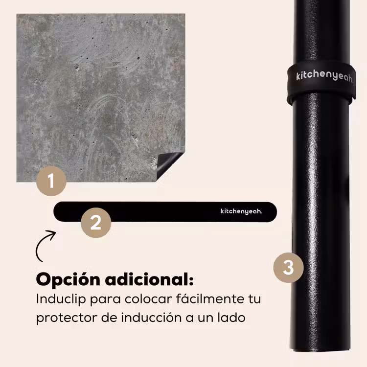 Protector de inducción - Piedras - Hormigón - Patrones — 8