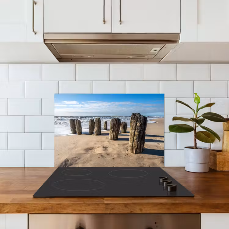 Salpicaderos de cocina - Arena - Playa - Polo - Agua - Verano — 3
